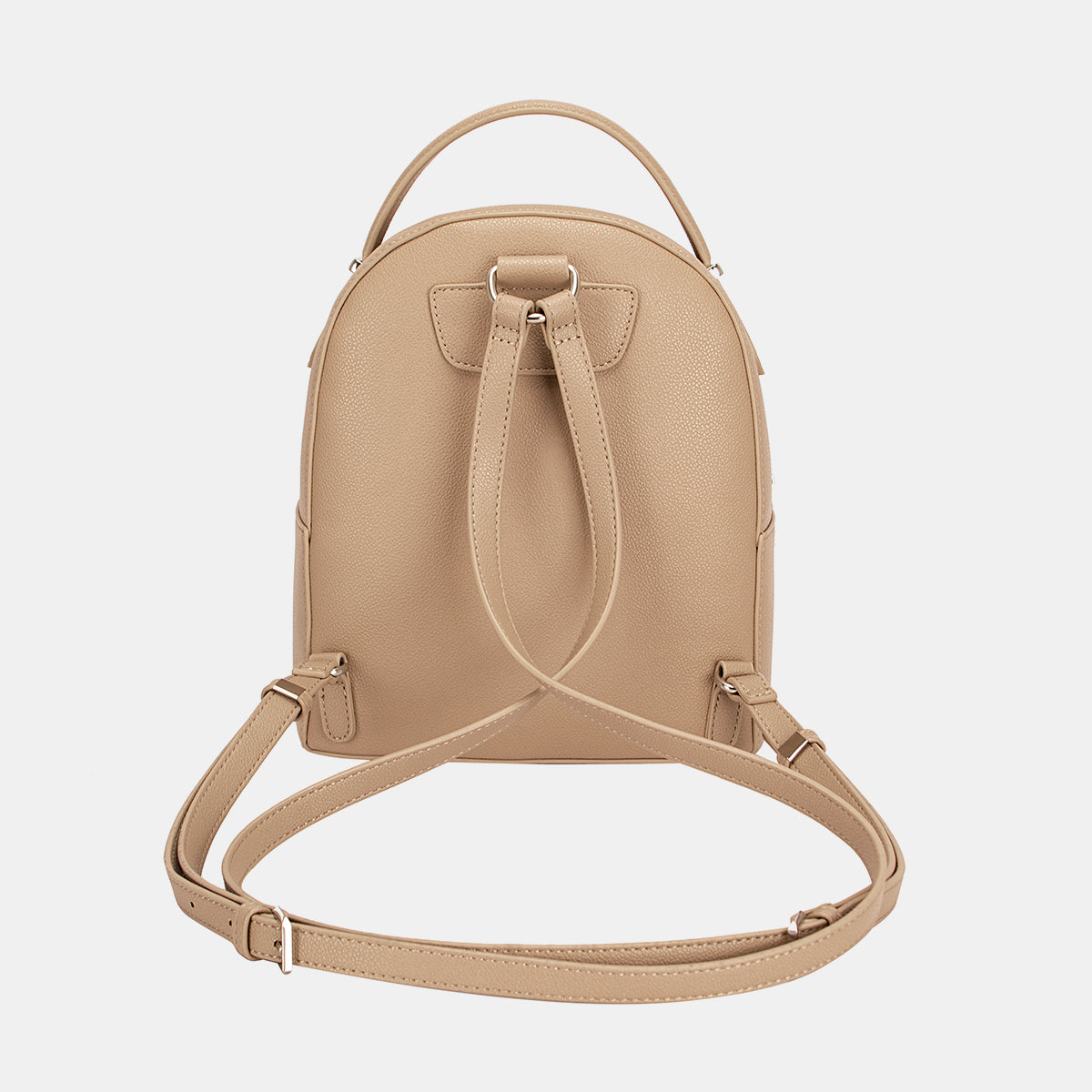 David Jones Rucksack aus PU-Leder