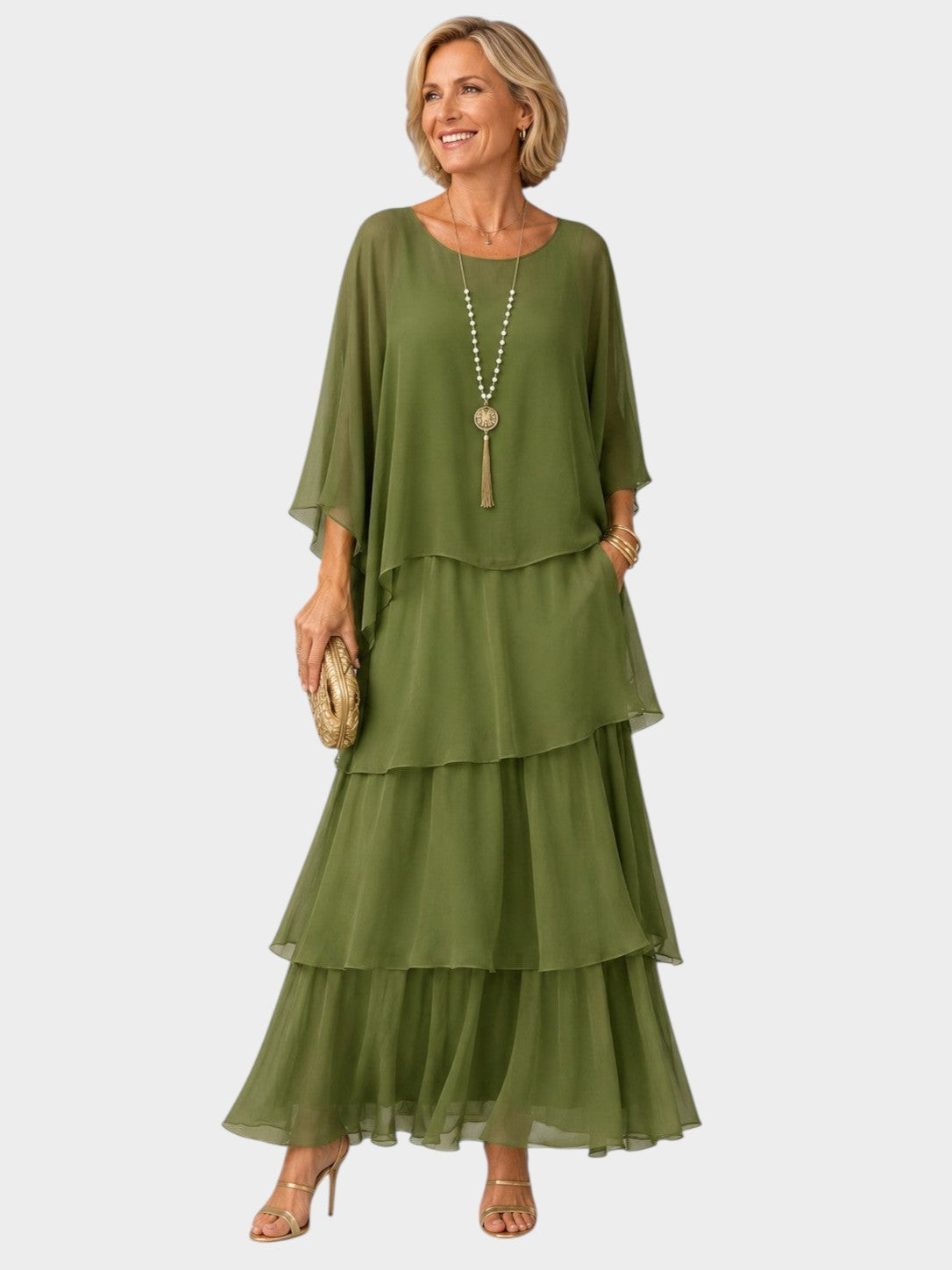 Lara™ | Elegant Flowing Maxi Dress