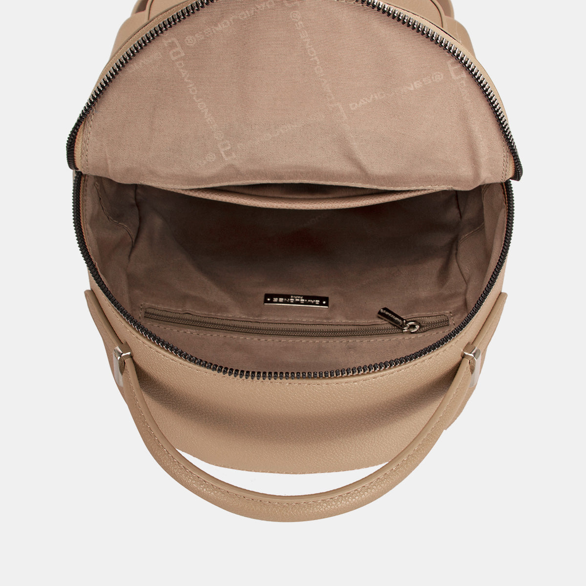 David Jones Rucksack aus PU-Leder