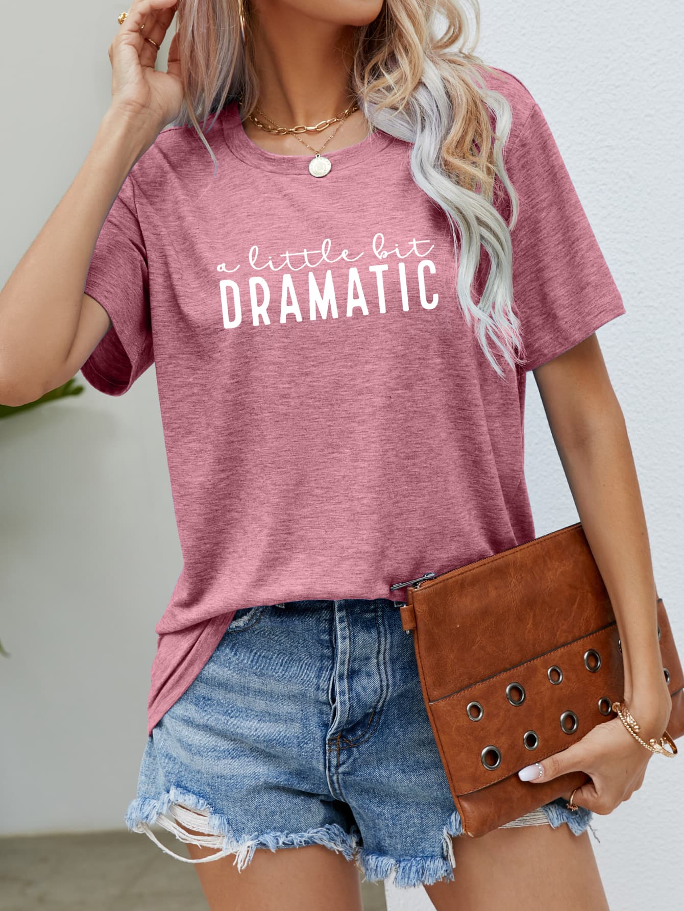 A LITTLE BIT DRAMATIC Graphic Tee