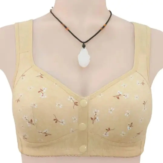 Button-Up Tank Top Bra