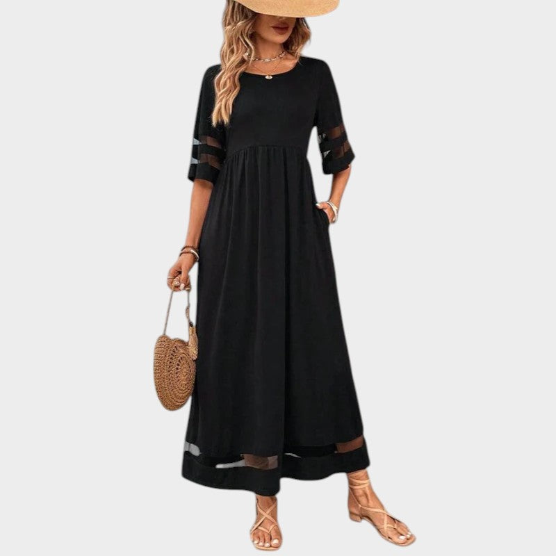 Cerelia | Flattering Tummy-Smoothing Midi Dress