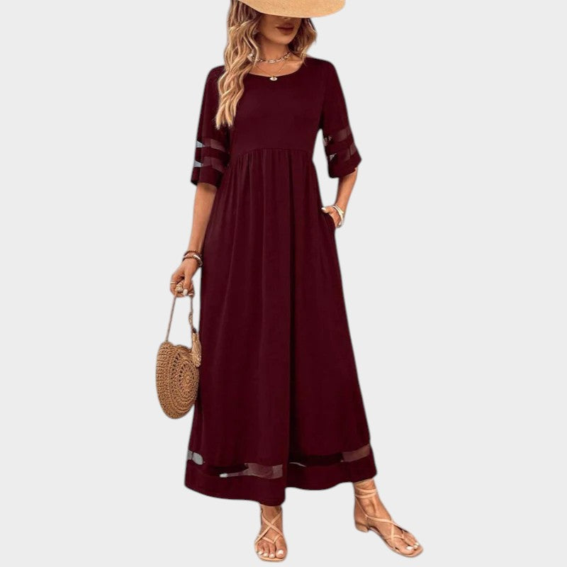 Cerelia | Flattering Tummy-Smoothing Midi Dress