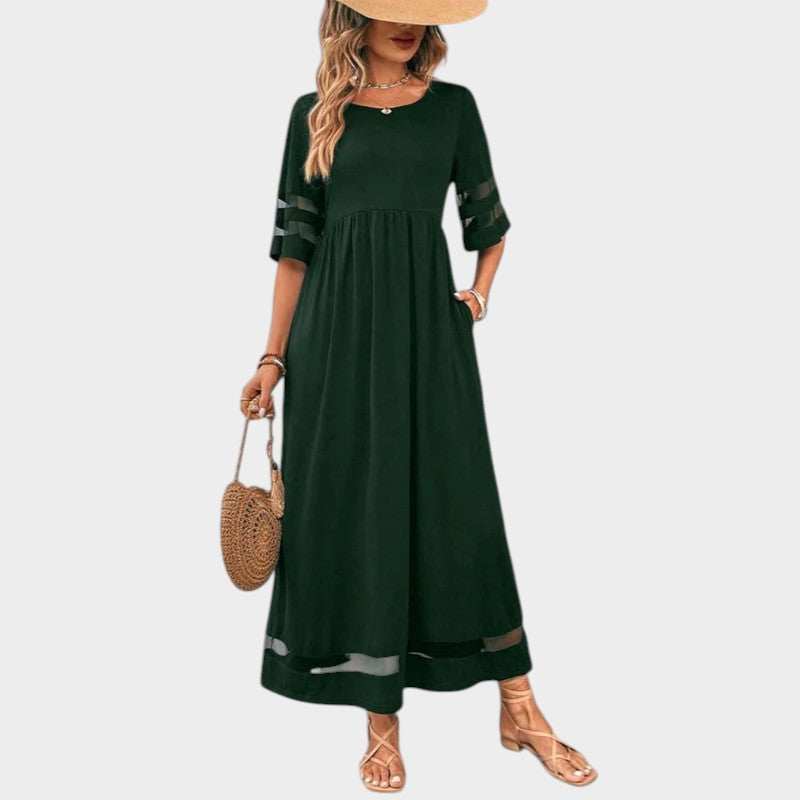 Cerelia | Flattering Tummy-Smoothing Midi Dress