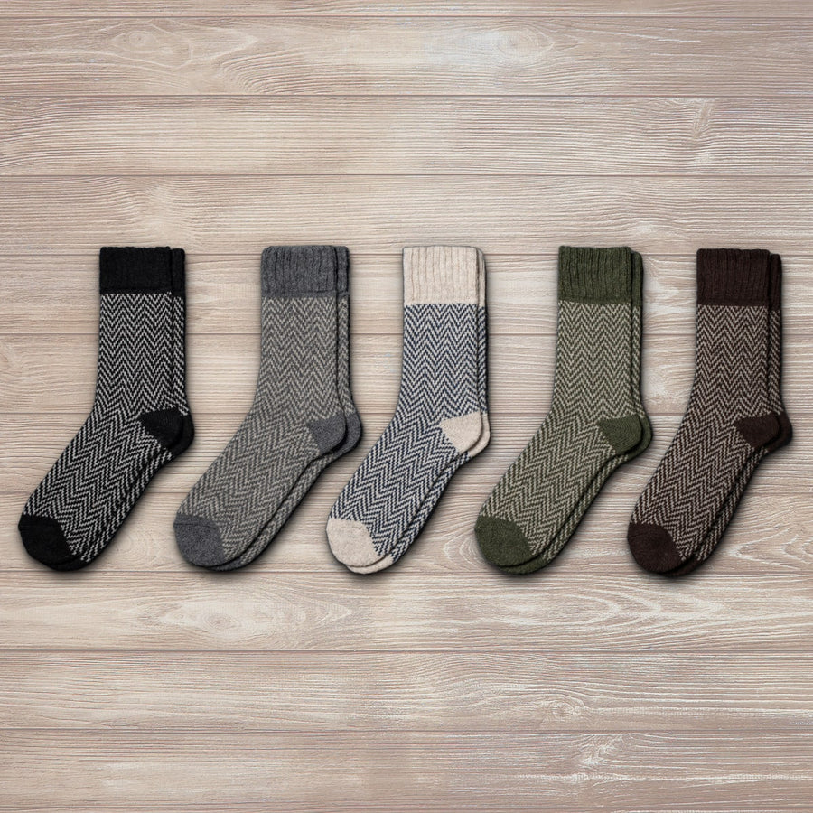 Magnus™ | Nordic Wool Socks — 5-Pair Set — Final Edit