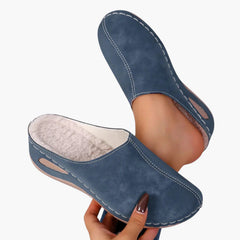 My Store 4 Rosie orthopedische slippers in blauw met zachte voering en comfortabel instapmodel voor dagelijks gebruik