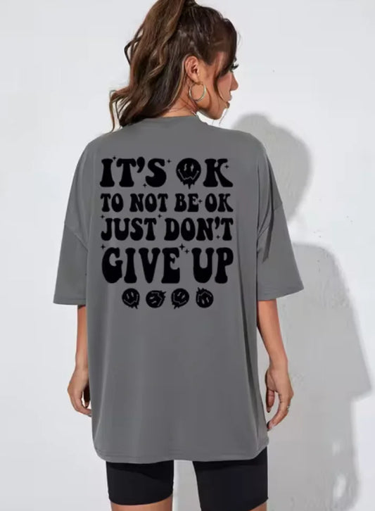 Camiseta motivacional para mujer