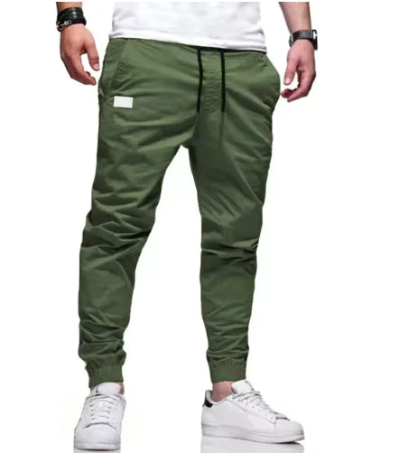 Pantalones cargo multibolsillos de alta calidad para hombre