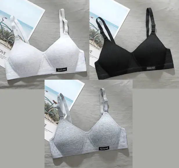 Ultra Comfort  Cotton Bras With 3-Wire Closure