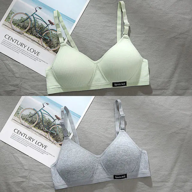 Ultra Comfort  Cotton Bras With 3-Wire Closure